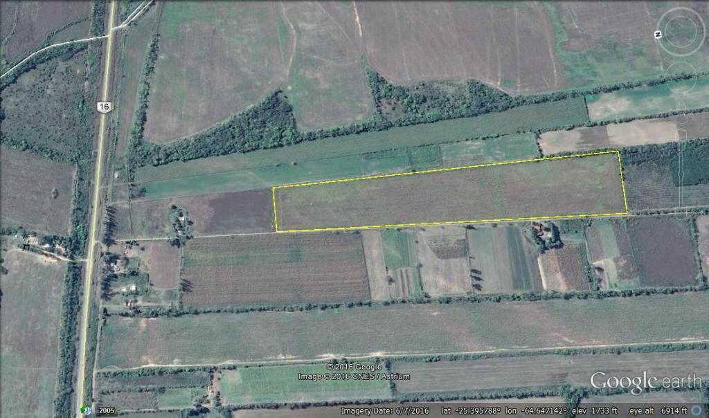 Campo en venta , Locallidad de EL Galpon