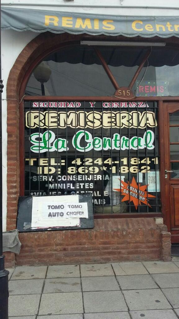 Vendo fondo de comercio, Remiseria