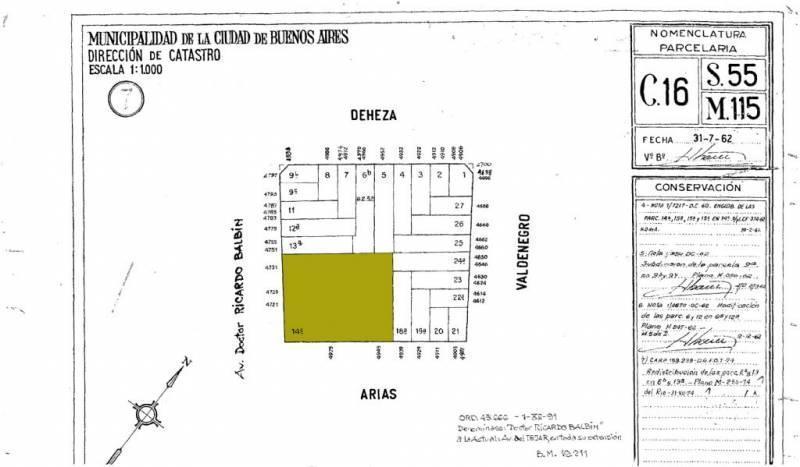 Terreno en Venta ubicado en Saavedra NUN2842_LP113644