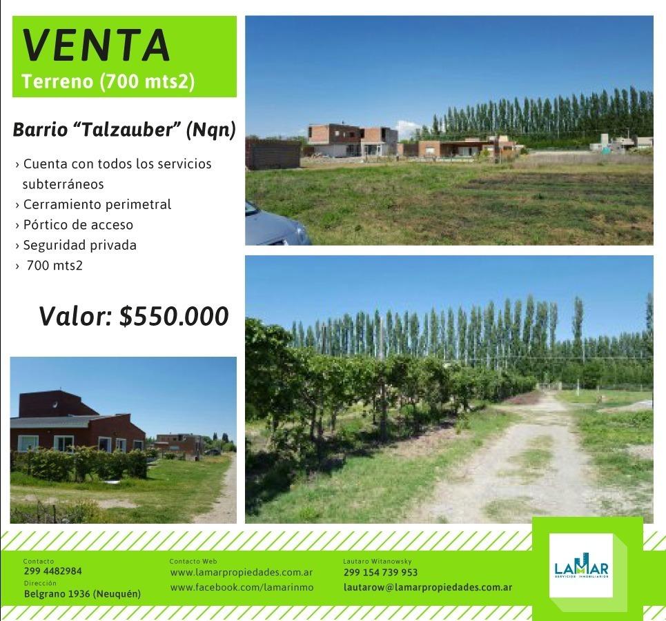 Vendo Terreno 700 m2 ~ B° Talzauber