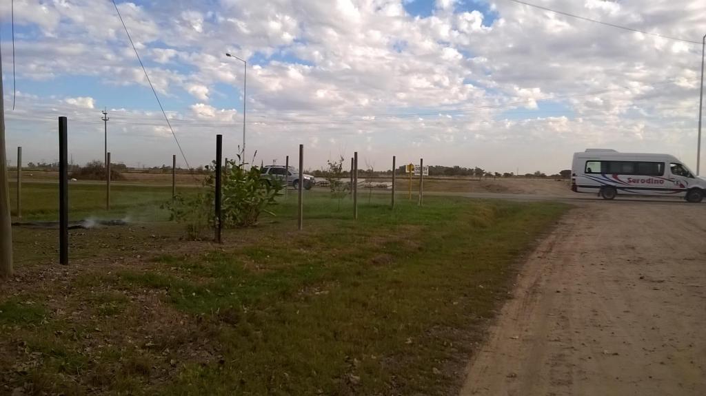 terreno en  sobre ruta 11, esquina liquido o permuto