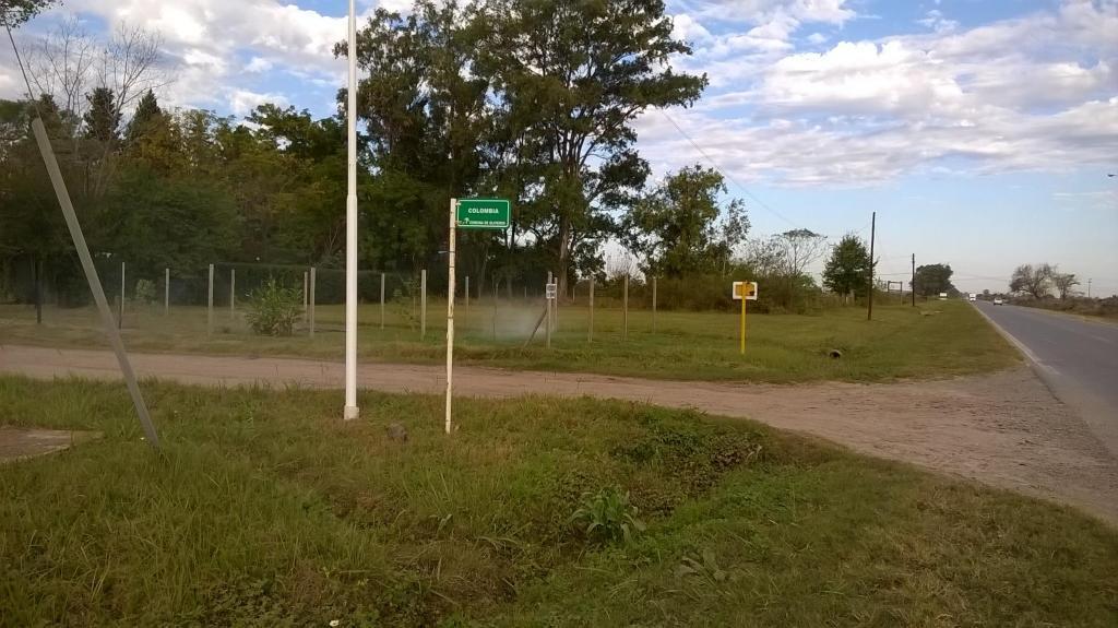 terreno en  sobre ruta 11, esquina liquido o permuto