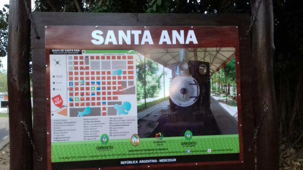 Terreno 1650 Metros Cuadrados con Titulo Perfecto en Santa Ana Ctes