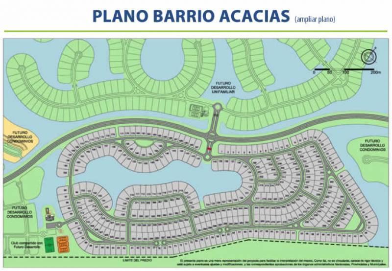 Venta de Lote interno en Barrio Las Acacias