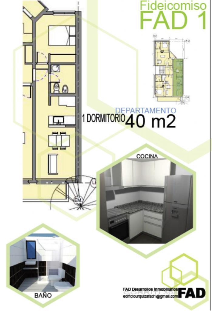 DEPARTAMENTOS UN DORMITORIO AL FRENTE