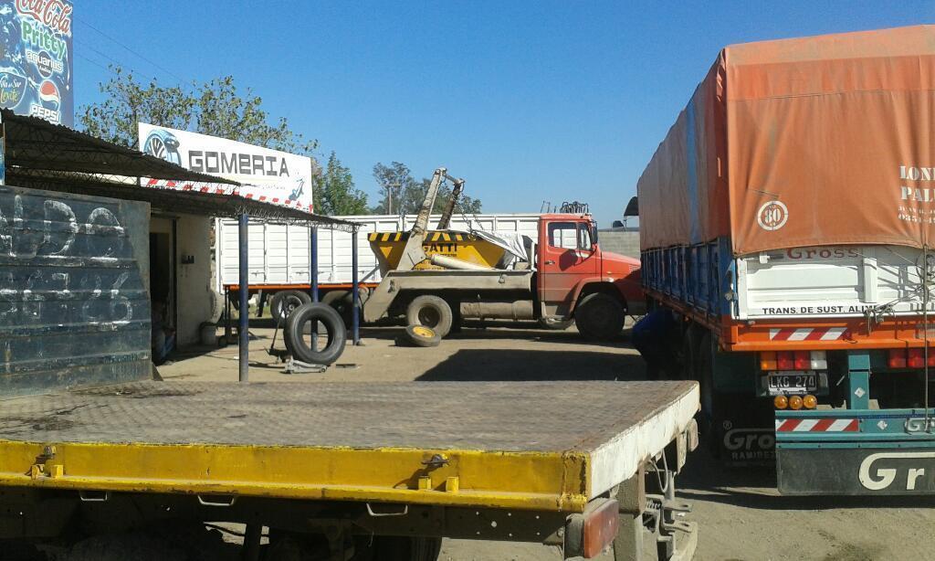 Gomeria en estacion de servicio