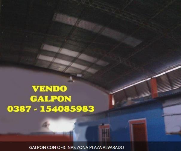 GALPON CON OFICINAS ZONA PLAZA ALVARADO