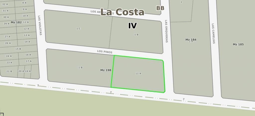 Lote en Venta en Costa del este, La costa U$S 85000