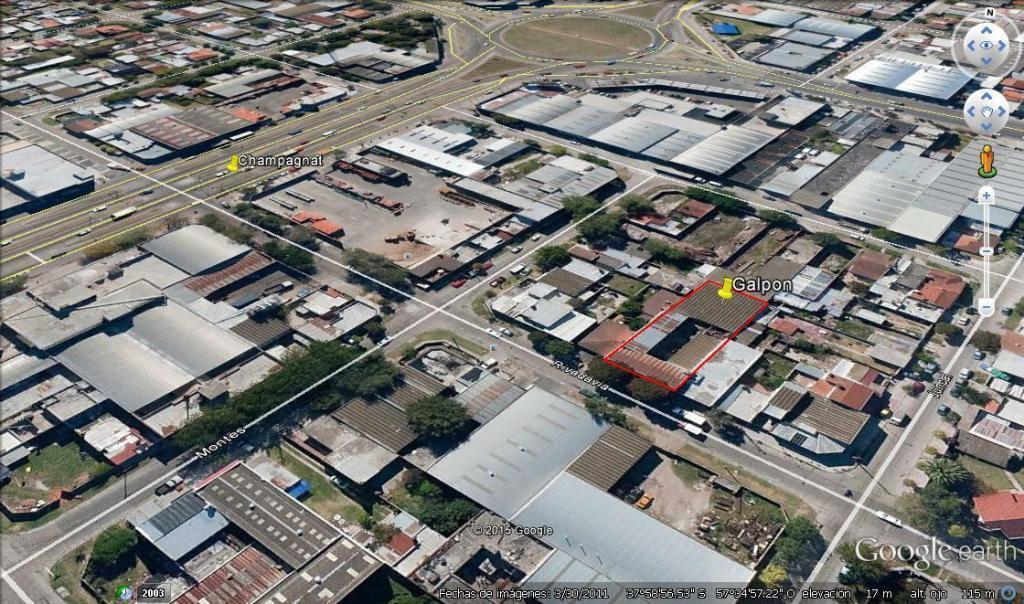 GALPON SOBRE LOTE DE 17,32 x 43,30 2 SECTORES DE LOSA CON OFICINAS 2 TINGLADOS PLANTA BAJA PARA DEPOSITO APROX