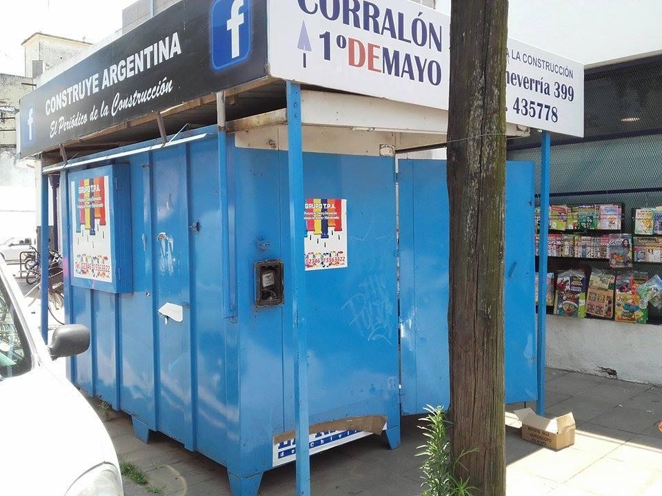 Dueño vende puesto de diarios y revistas con reparto