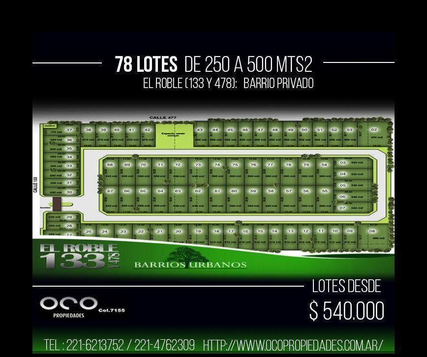 Lotes Barrios Privados Entrega y planes de pago a medida 12/18/24 cuotas en pesos Esc. inmediata