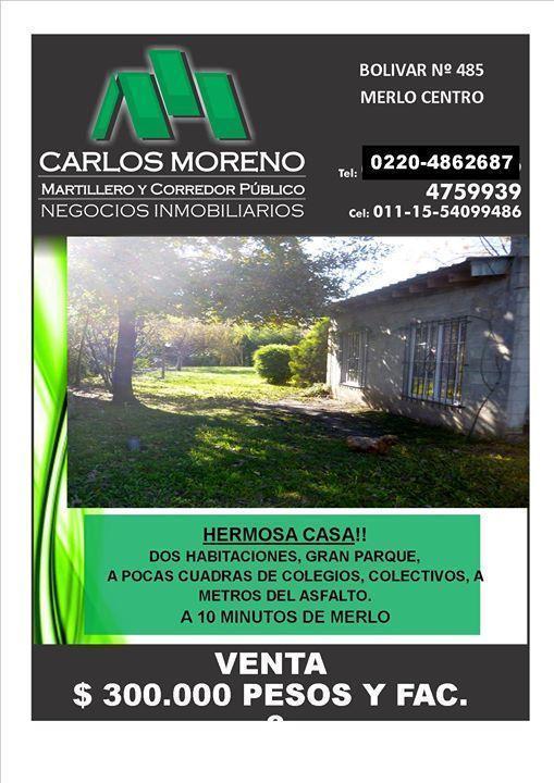 CASA CON EXCELENTE LOTE