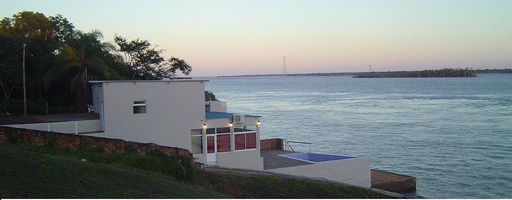 Alquilo casa sobre costa Río Paraná en Paraje Kilómetro 20, Paso de la Patria