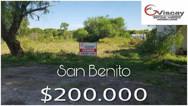 VENDO TERRENO EN LA MEJOR ZONA DE SAN BENITO