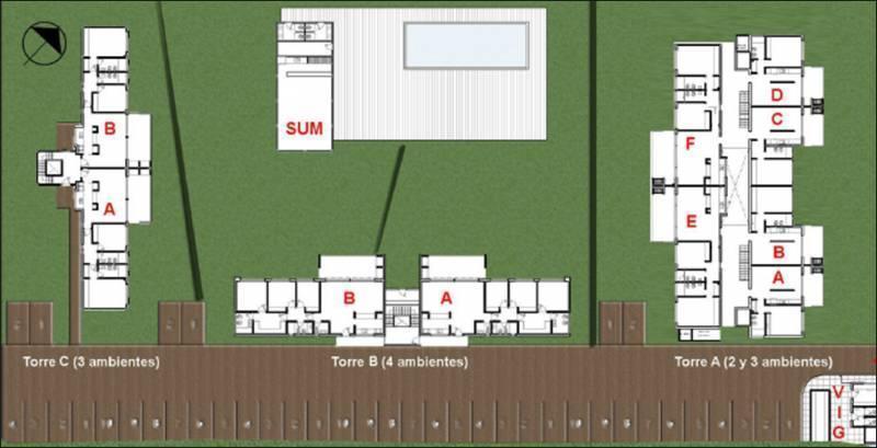 Venta de Departamento en Condominio EcoAldea zona Del viso, Gran Bs.As., Argentina