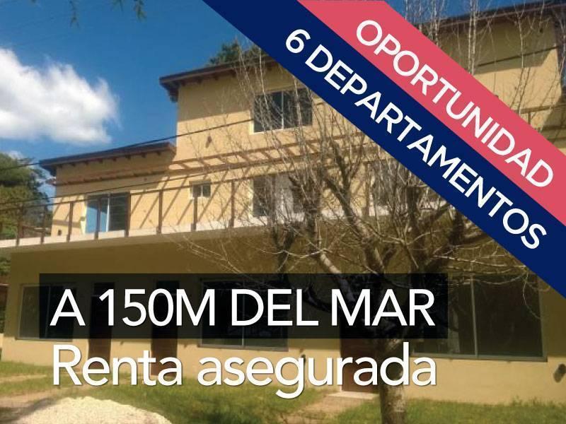 Complejo de departamentos a metros del mar