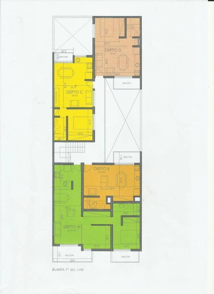 VENTA FIDEICOMISO DPTO MONOAMBIENTES Y 1 DORMITORIO