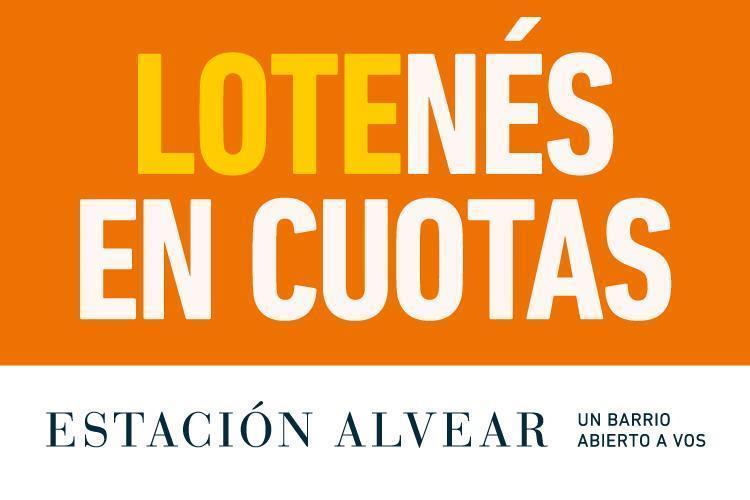 ESTACIÓN ALVEAR Barrio Residencial Abierto. Lotes en Alvear. ENTREGA Y CUOTAS FIJAS EN PESOS. FINANCIACIÓN PROPIA!!!