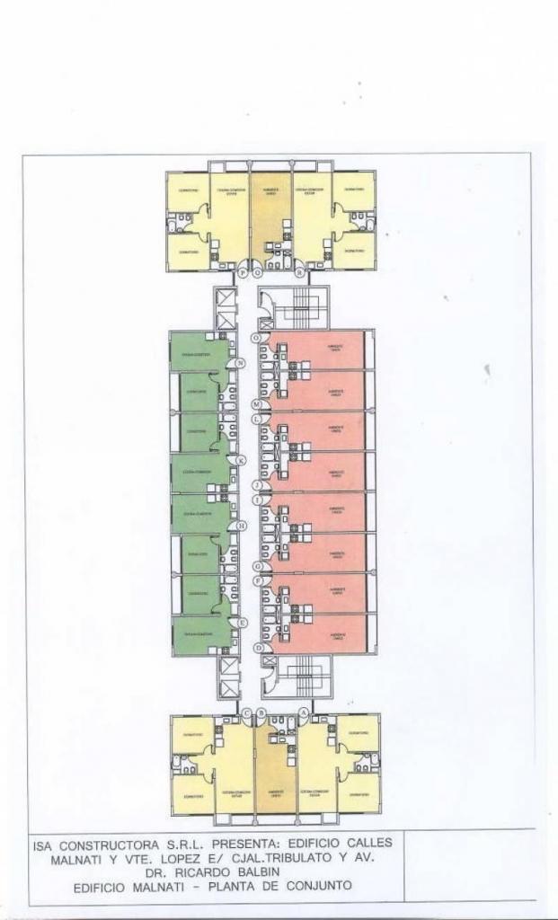 EN VENTA. EMPRENDIMIENTO PIAMONTE 7 Monoambiente 32mts Entrega 2019