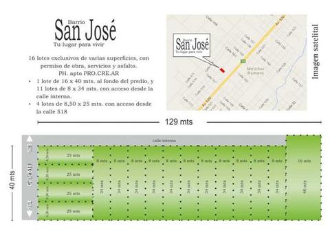 Lotes listos para escriturar. Cantisano Propiedades