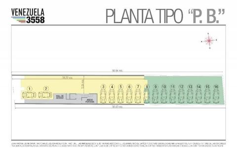 Cochera / espacios descubierta a estrenar /
