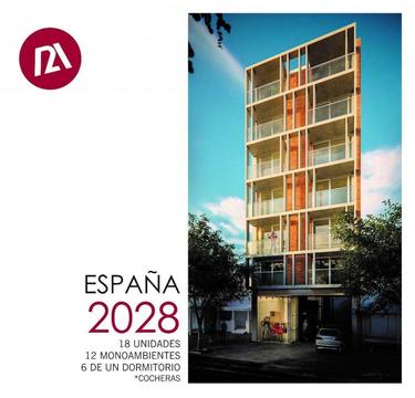 Departamento en Venta. 37 M2. ESPAÑA 2028 ENTREGA 2020 05 03