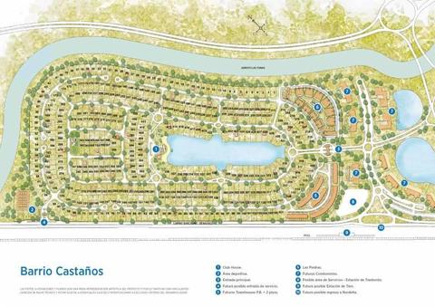 LOTE EN VENTA EN BARRIO CASTAÑOS NORDELTA