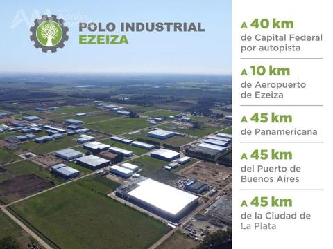 Polo industrial Ezeiza 4.000 m2 MEJOR PRECIO